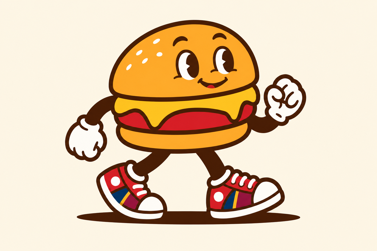 Mascote da Barça Burguer